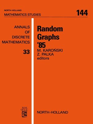 cover image of Random Graphs '85